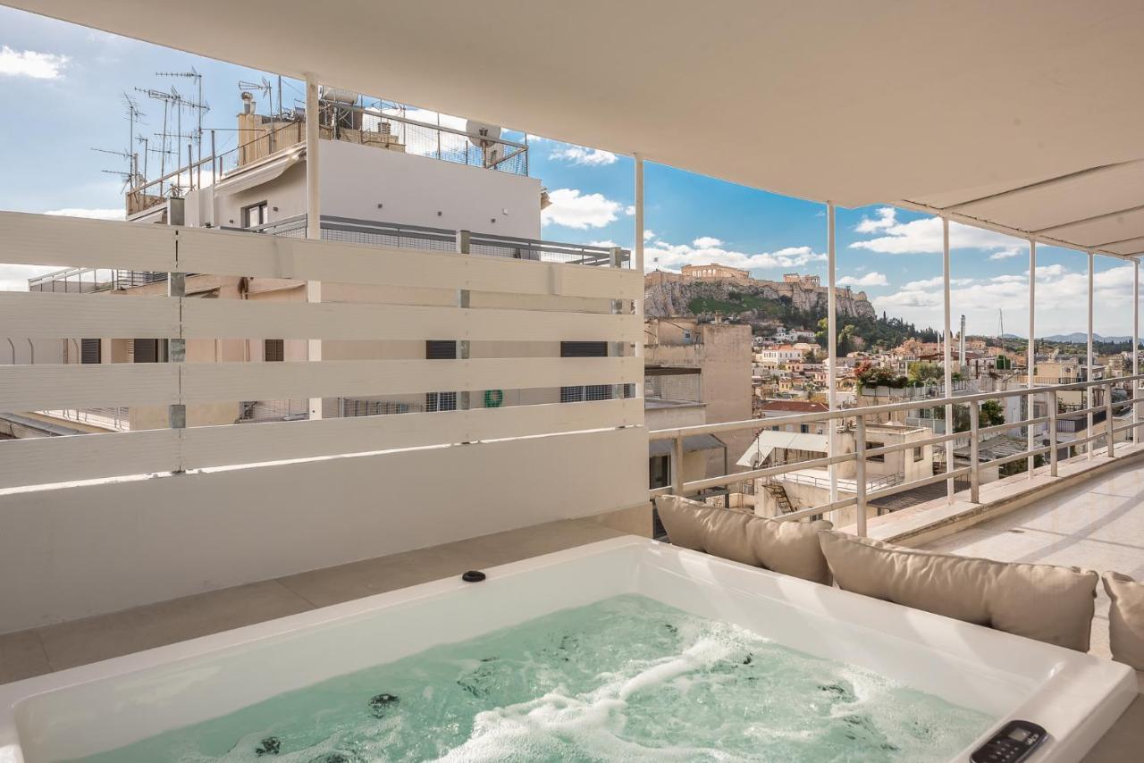 Syntagma Spa With Acropolis View 아테네 외부 사진