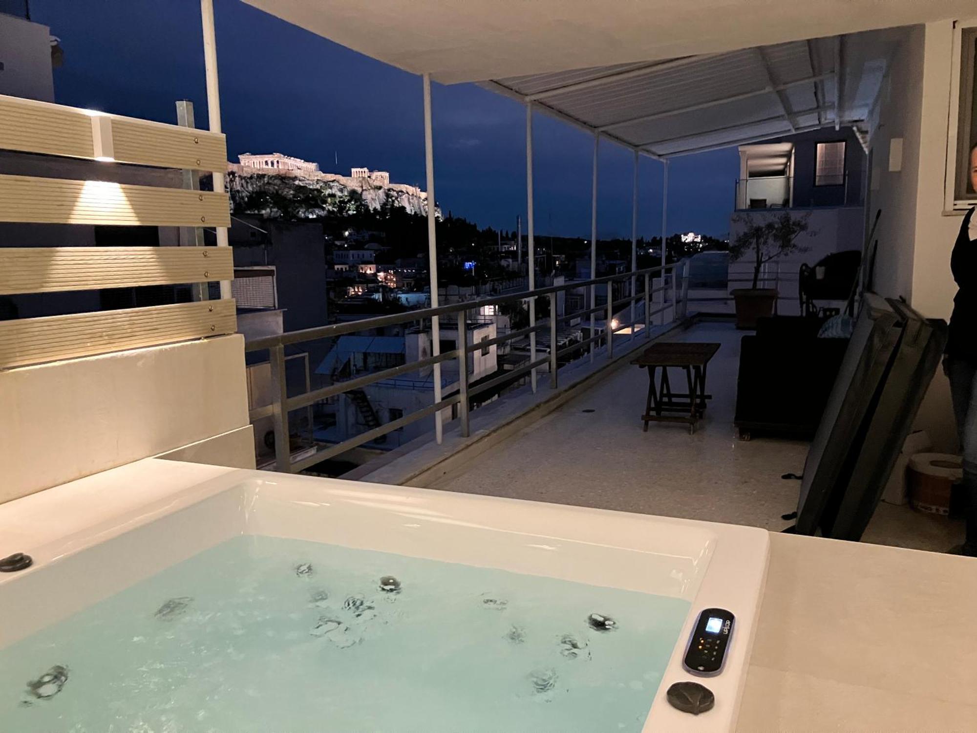 Syntagma Spa With Acropolis View 아테네 외부 사진