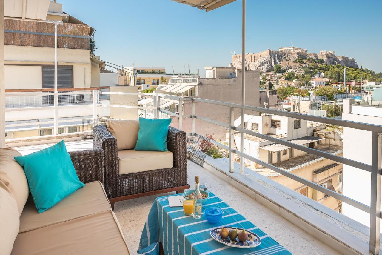 Syntagma Spa With Acropolis View 아테네 외부 사진