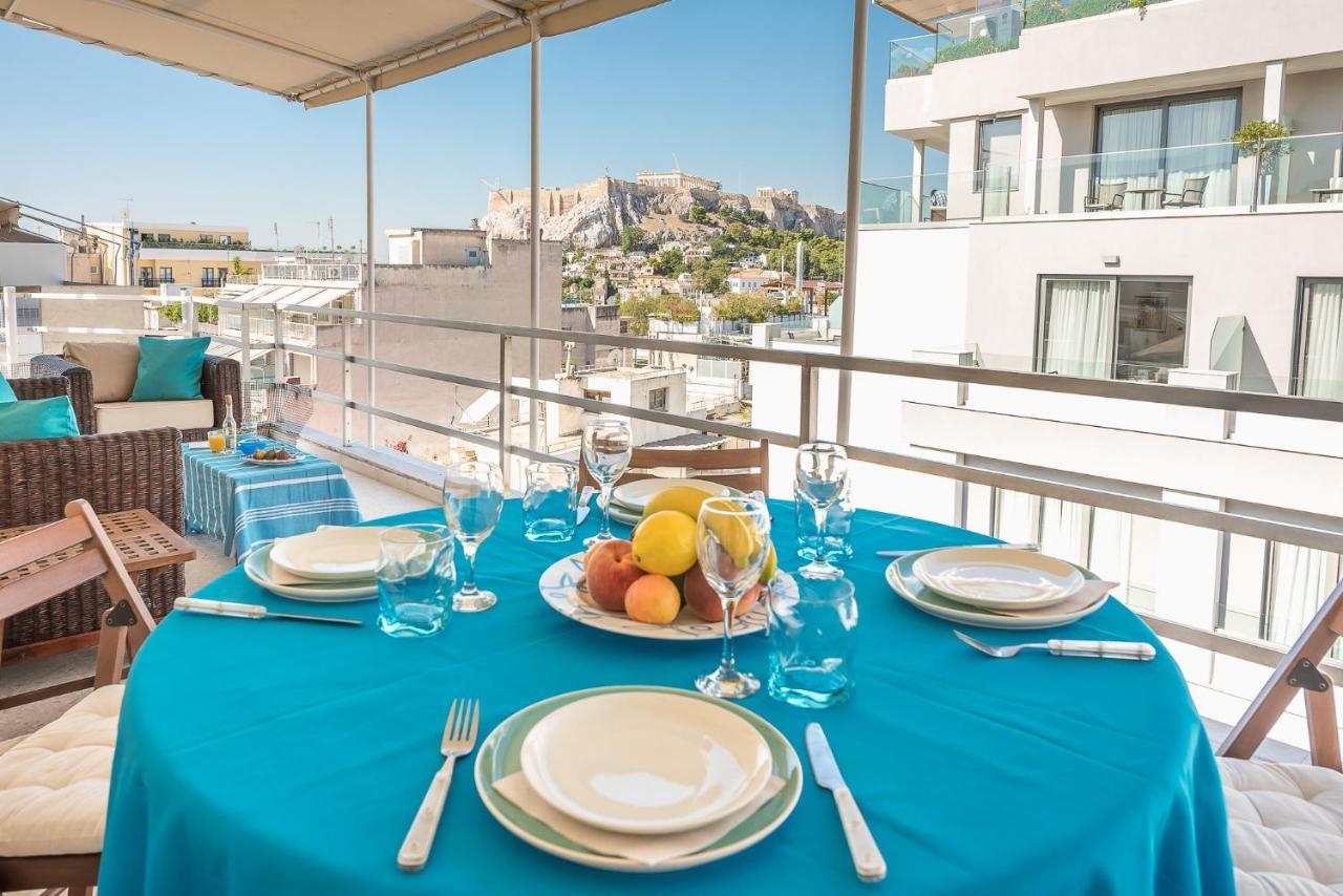 Syntagma Spa With Acropolis View 아테네 외부 사진